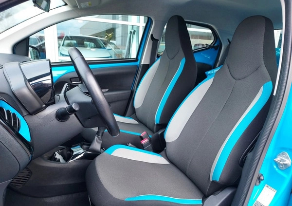 Toyota Aygo cena 39900 przebieg: 56551, rok produkcji 2015 z Mława małe 172